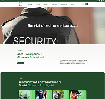Ariesinvestigazioni.it - Sito Web, Digital Marketing